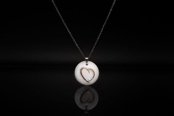 Collana capelli cuore