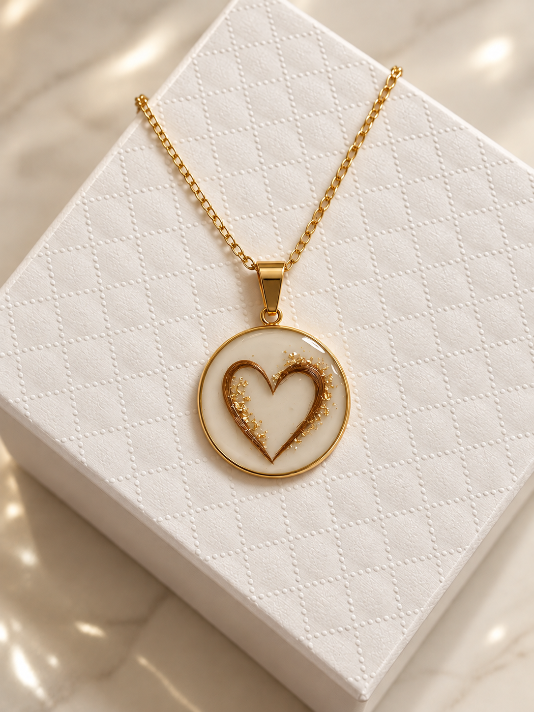Collana capelli & peli gold